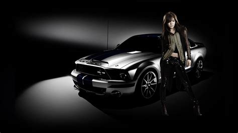 Ford Mustang Wallpaper With Girls Images