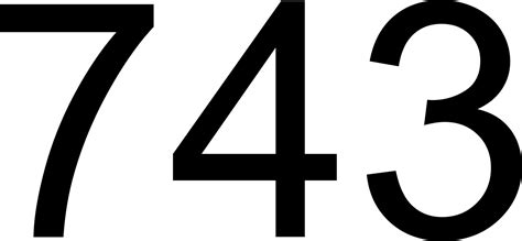 О числе 743 – семьсот сорок три, математические свойства, перевод ...
