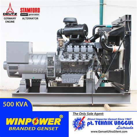 Genset Deutz Kva Stamford Wp D Jual Genset Jakarta Silent