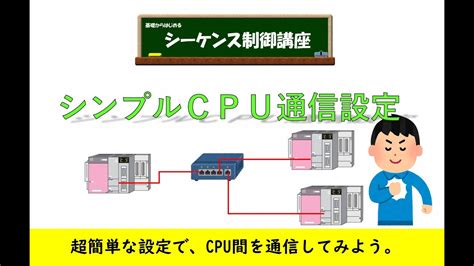 シンプルCPU通信設定を使ってPLC同士を簡単に通信させてみる YouTube