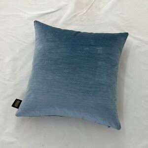 Baby Blue Velvet Pillow Cover Light Blue Velvet Pillow Blue Throw