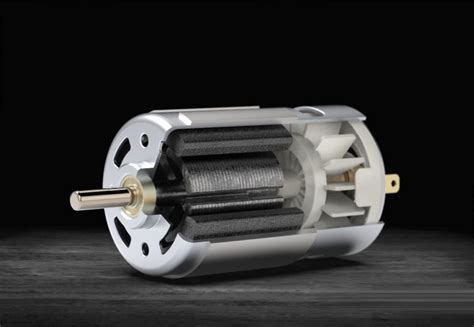 Dc Motor Electrical 3d Model Cgtrader