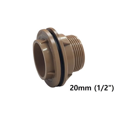 Flange Adaptador Soldável 20mm 1 2 Para Caixa D Água ou Cisterna