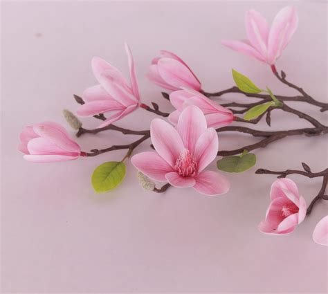 Artificial Magnolia Long Stump Wholesale Artificial Flowers