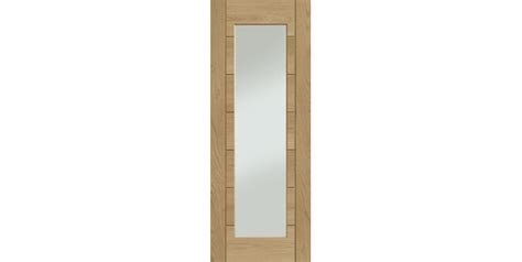 Xl Joinery Palermo Essential Unfinished Oak Light Glazed Internal