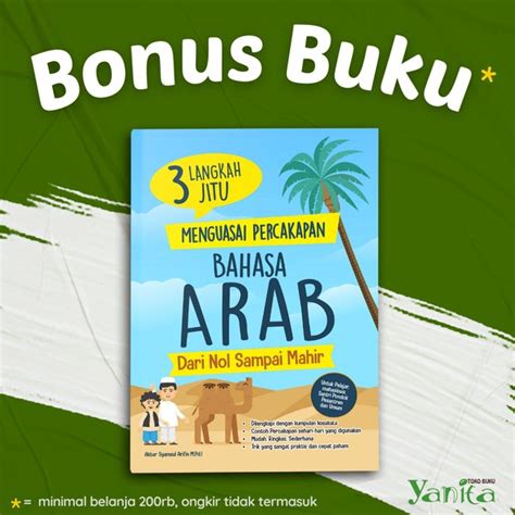 Jual Buku Belajar Bahasa Arab Tiga Langkah Jitu Menguasai Percakapan