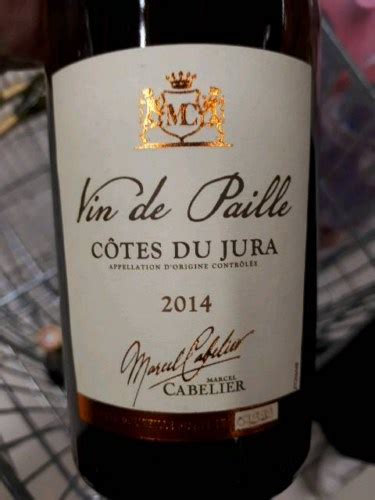 Marcel Cabelier Vin De Paille C Tes Du Jura Vivino Us