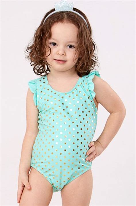 Купальник для девочки MINAKU 6596856 зеленый купить оптом в HappyWear.ru