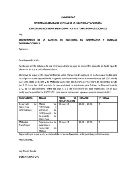 Plan De Recuperacion Pdf