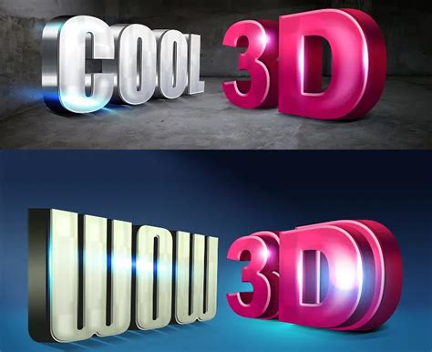 3d Text Effect Photoshop Mockup Free Aohyjmockup Psd