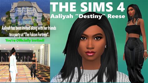 Aaliyah Destiny Reese Sims 4 Character Youtube