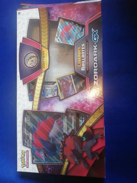 CARTE POKÉMON ZORUA SM83 et zoroark GX SM84 promo légende brillante