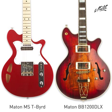 Maton Ms T Byrd And Bb1200dlx Guitar Design Electric Guitar Guitar Rig