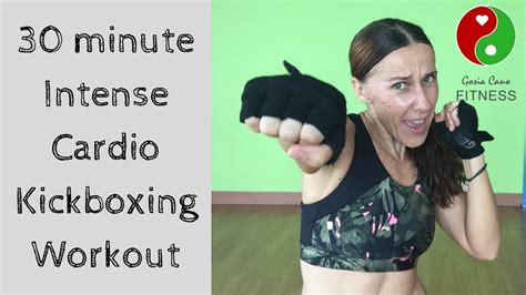 30 Minute Intense Cardio Kickboxing Workout Youtube