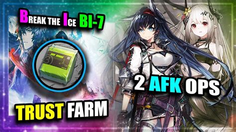 Arknightsbreak The Ice Bi Trust Farm Afk Operators T Poly