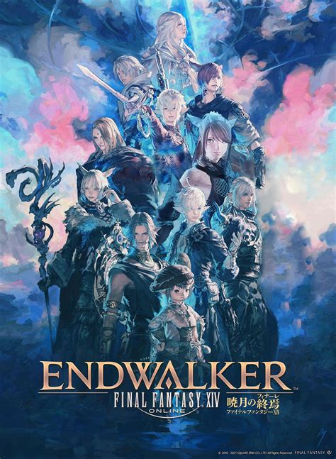 Decided to make a version of the Endwalker official art using my own ...