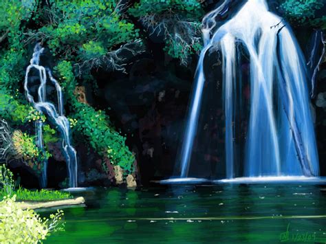 Rainforest Waterfall Wallpapers - Wallpaper Cave