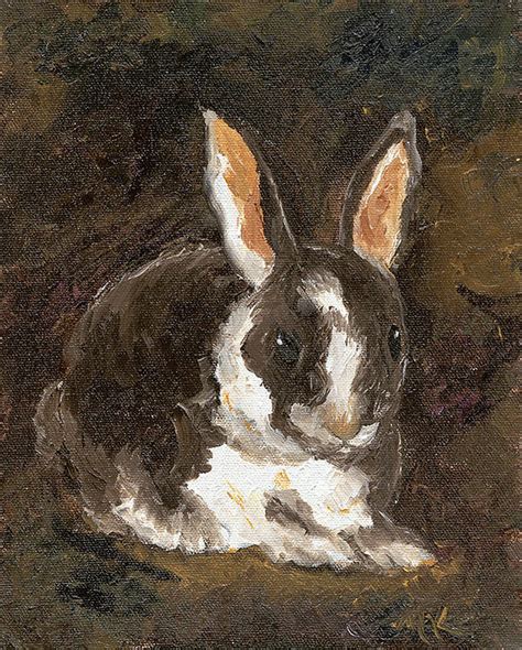 Victorian Bunny Painting By Margaret King Fine Art America