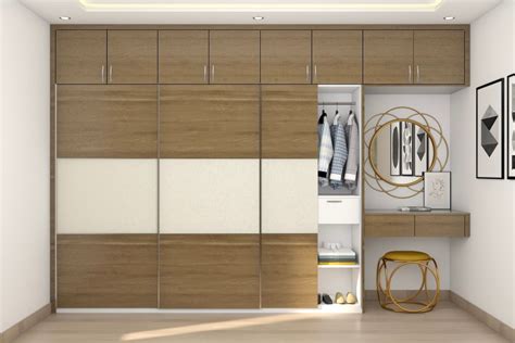 3 Door Sliding Wardrobe Design Livspace