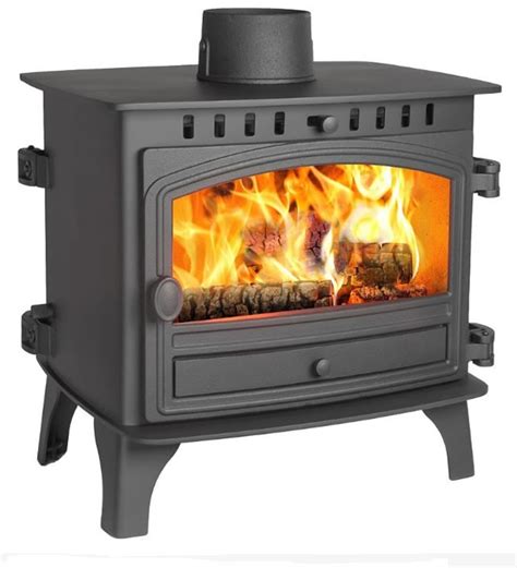 Hunter Herald 8 Double Sided Multi-Fuel Stove | Leeds Stove Centre