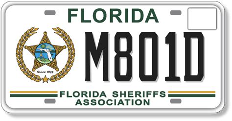 Fsa Specialty License Plate Support Your Sheriff S Office