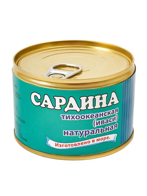 Сардина ИВАСИ натуральная 245г заказать и забрать в любом магазине Градусы