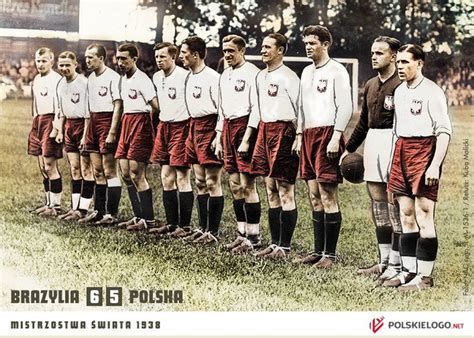 Poland Team Group At 1938 World Cup Finals