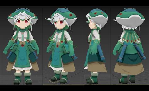 Prushka Manga Made In Abyss 3d Model Rigged Cgtrader