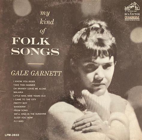 Gale Garnett My Kind Of Folk Songs 1964 Indianapolis Pressing