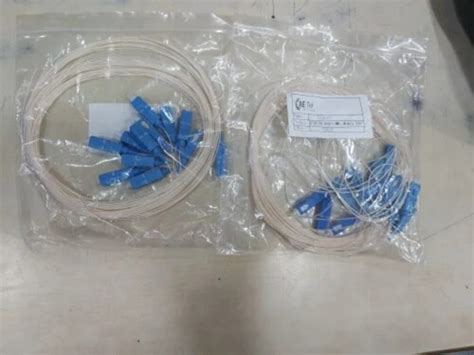 Sc/upc Fiber Pigtail - Single Mode Optical Fiber 09mm White Buffer ...