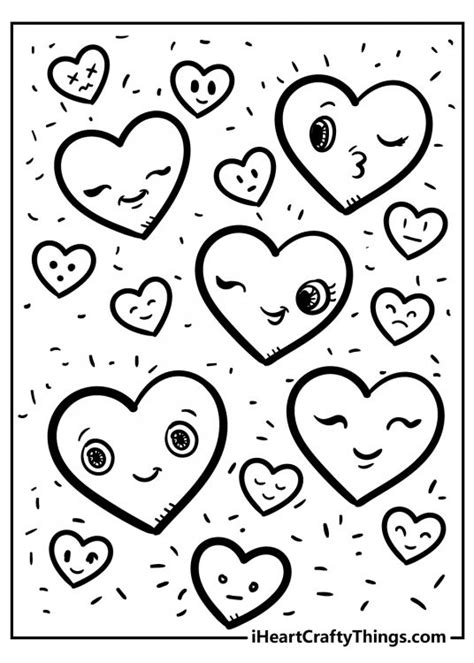 Heart Coloring Pages Unique Designs To Color 2021