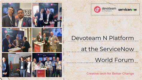 Postcard From The Servicenow World Forums Devoteam N Platform