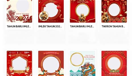 15 Link Twibbon Imlek 2024 Gratis Tersedia Desain Unik Dan Menarik