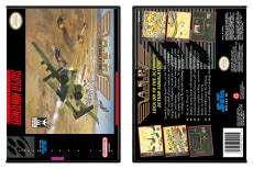 A S P Air Strike Patrol SNES Video Game Case