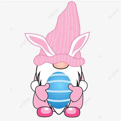 Easter Bunny Ears Clipart Vector Easter Dwarf Bunny Ear Eggs Easter