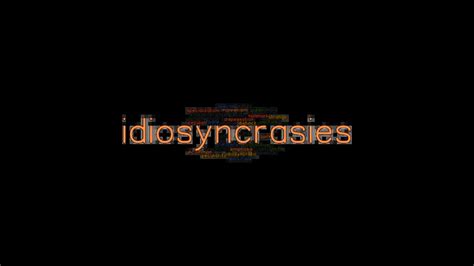 IDIOSYNCRASIES: Synonyms and Related Words. What is Another Word for ...