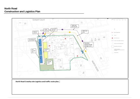 Site Logistics Plan Templates