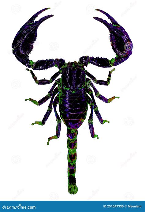 Scorpions Are Predatory Arachnids Of The Order Scorpiones. Royalty-Free ...