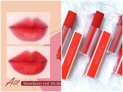 Cập nhập bảng màu son Black rouge HOT nhất cho nàng