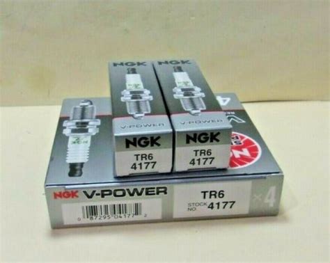 6 Pcs NGK 4177 TR6 V Power Premium Copper Spark Plugs NEW EBay