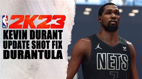 Kevin Durant Jumpshot 2nd Fix NBA2K23 YouTube