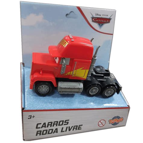 Carros Cm Roda Livre Caminhao Mack Mcqueen Disney Toyng Shopee Brasil