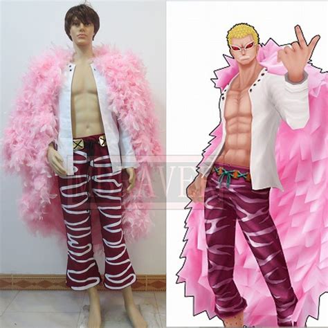 One Piece Joker Donquixote Doflamingo Cosplay Costume