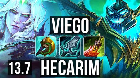 Viego Vs Heca Jng Games M Mastery Godlike Kr