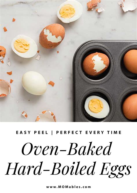 EASIEST Hard Boiled Eggs In The Oven MOMables