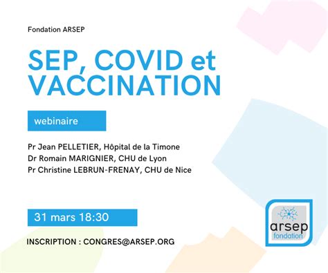 Webinaire De La Fondation Arsep Sep Covid Et Vaccination Le Replay