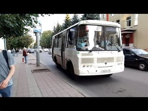 Орёл автобус ПАЗ маршрут 25 - YouTube