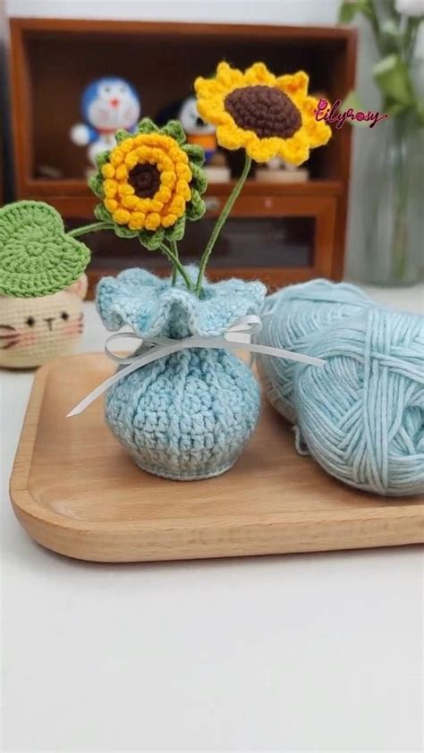 Lilyrosy On Instagram New Patterns Follow For Crochet Vase