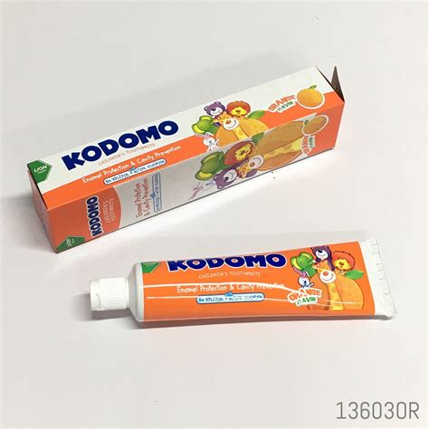 Kodomo Baby Toothpaste Gm Orange