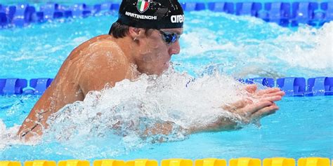 Europei In Vasca Corta Medaglia D Oro Per Martinenghi Nei 100 Rana